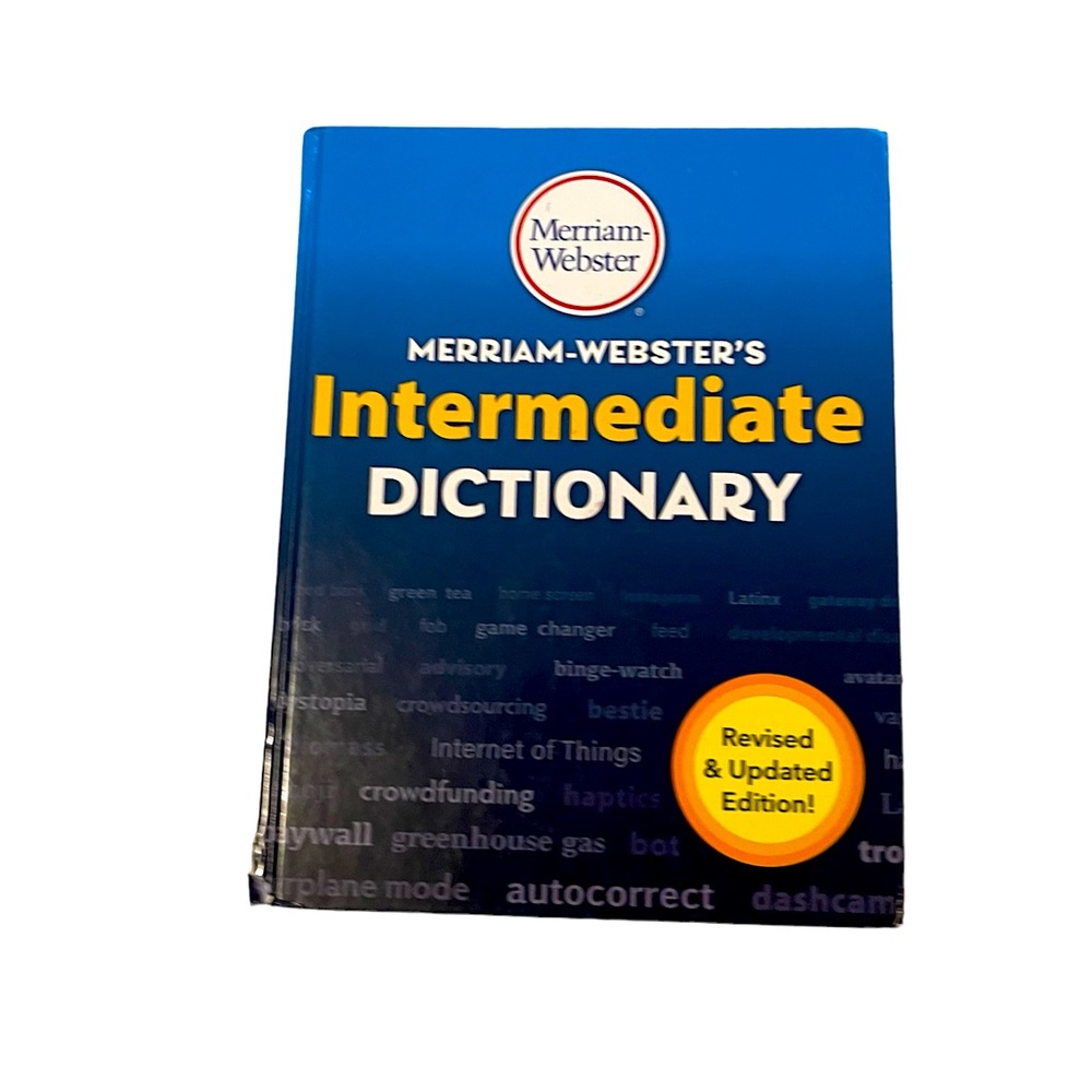 Merriam Webster’s Intermediate Dictionary For Middle Schoolers